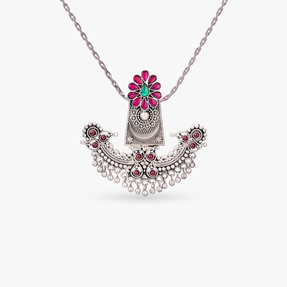 

Bloom Charm Silver Pendant