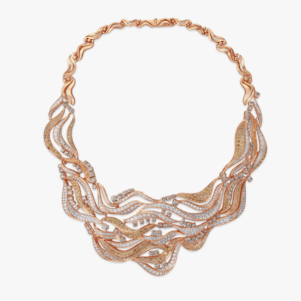 Mirage Tides Diamond Necklace Set,,hi-res image number null