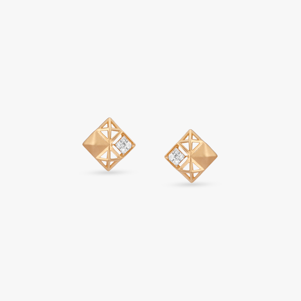 

Prism Edge Diamond Stud Earrings