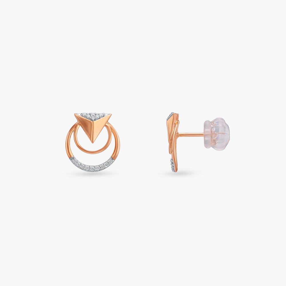 Vertex Vogue Diamond Stud Earrings,,hi-res image number null