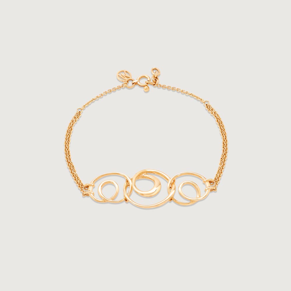 Twisty Chic Gold Bracelet,,hi-res image number null