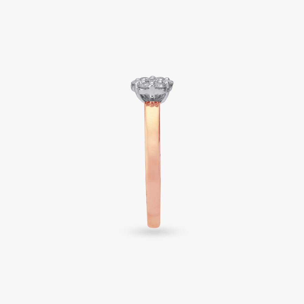 Minimalist Bloom Diamond Ring,,hi-res image number null