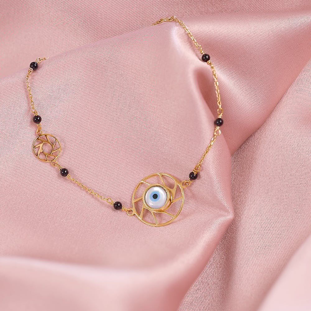 Tanishq evil eye bracelet store