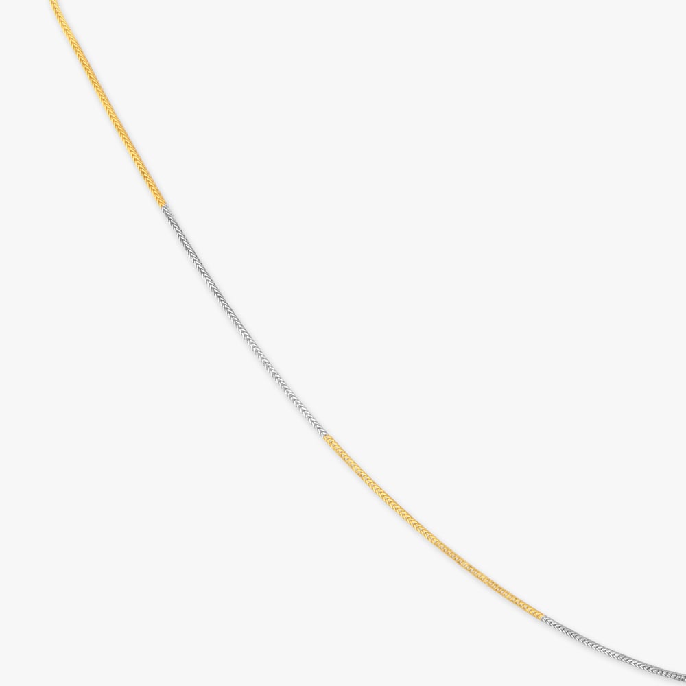 Classic Edge Gold Chain for Men,,hi-res image number null