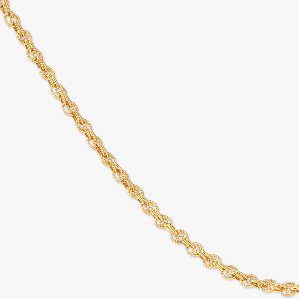 Contemporary Interwoven Chain for Men,,hi-res image number null