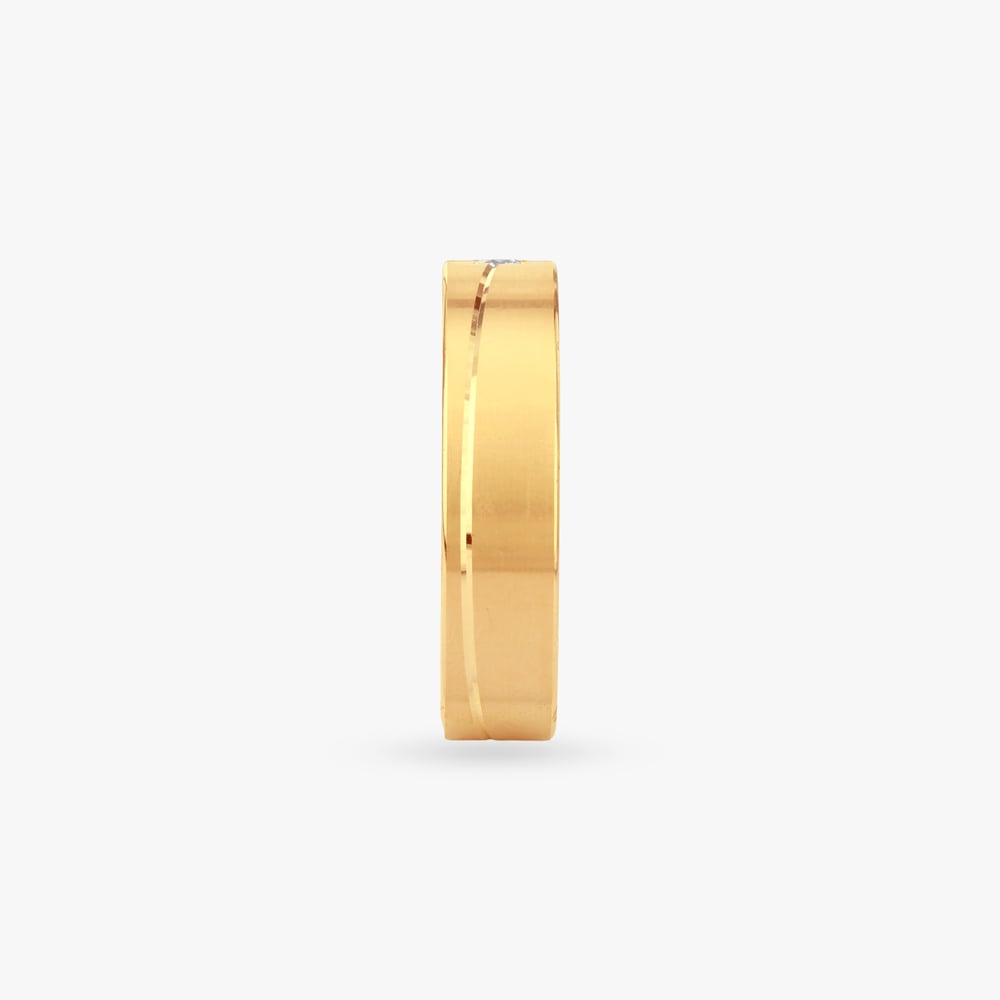 Solo Spark Diamond Finger Ring For Men,,hi-res image number null