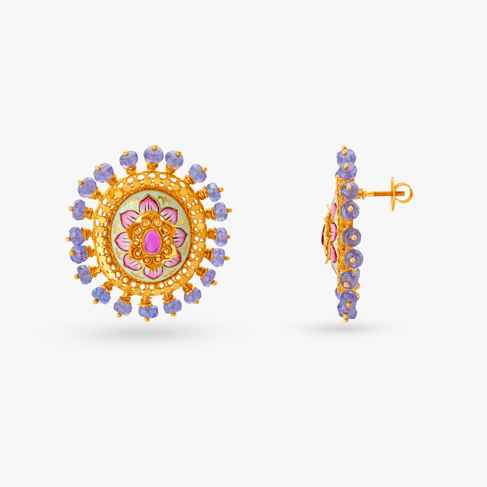 Glorious Lotus Necklace Set,,hi-res image number null