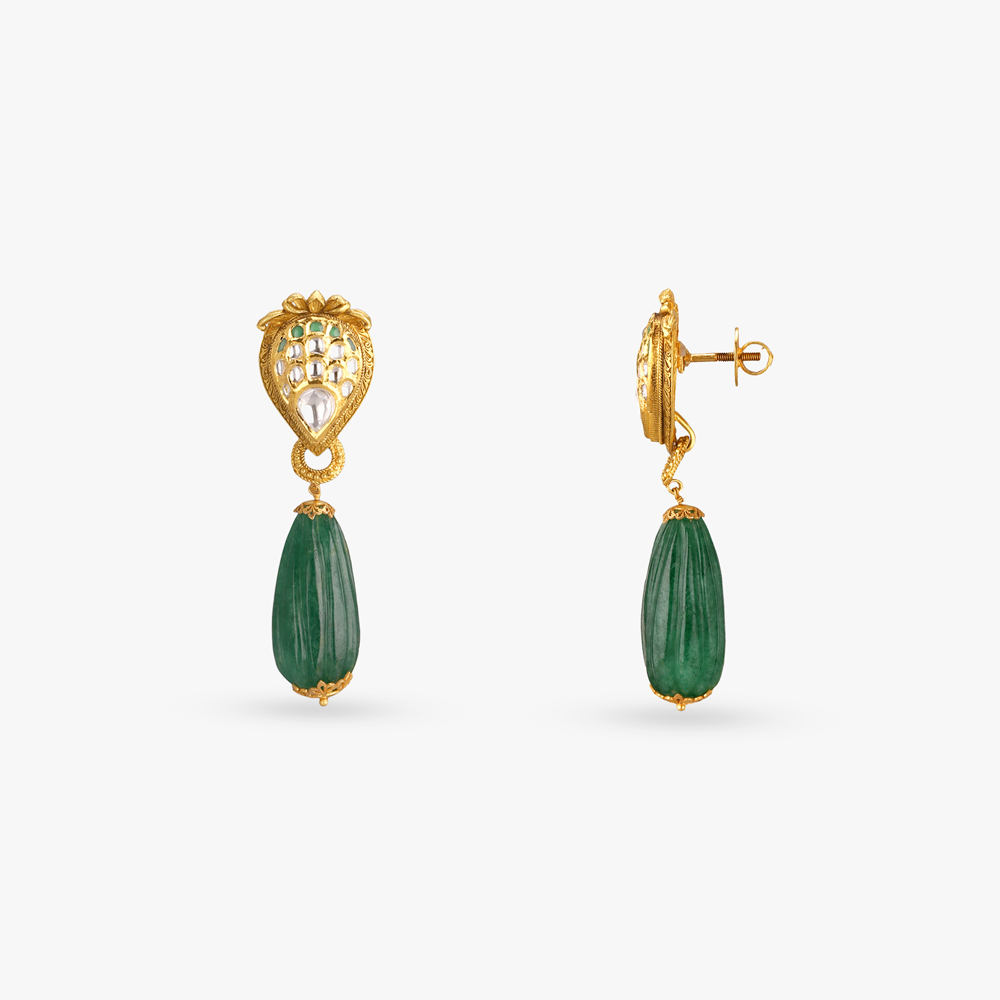 Pear Royale Gold Necklace Set,,hi-res image number null
