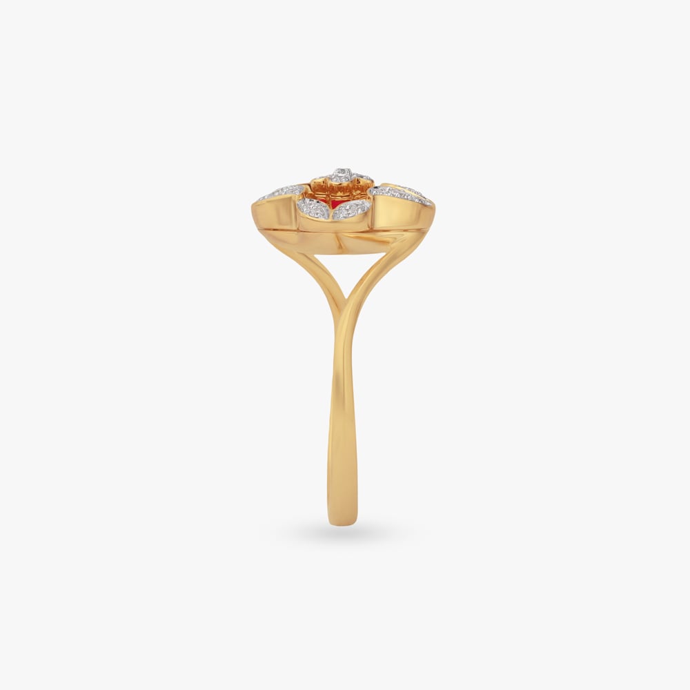 Golden Mirage Diamond Ring,,hi-res image number null