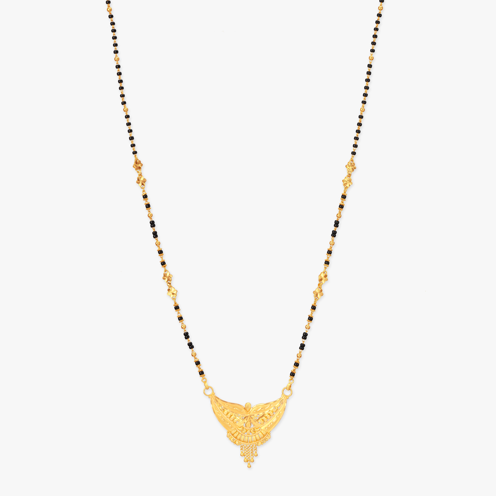 Radiant Bloom Gold Mangalsutra,,hi-res image number null
