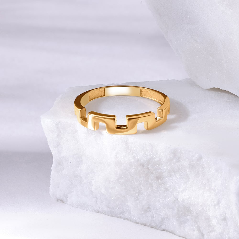 Architectural Allure 18KT Gold Ring,,hi-res image number null