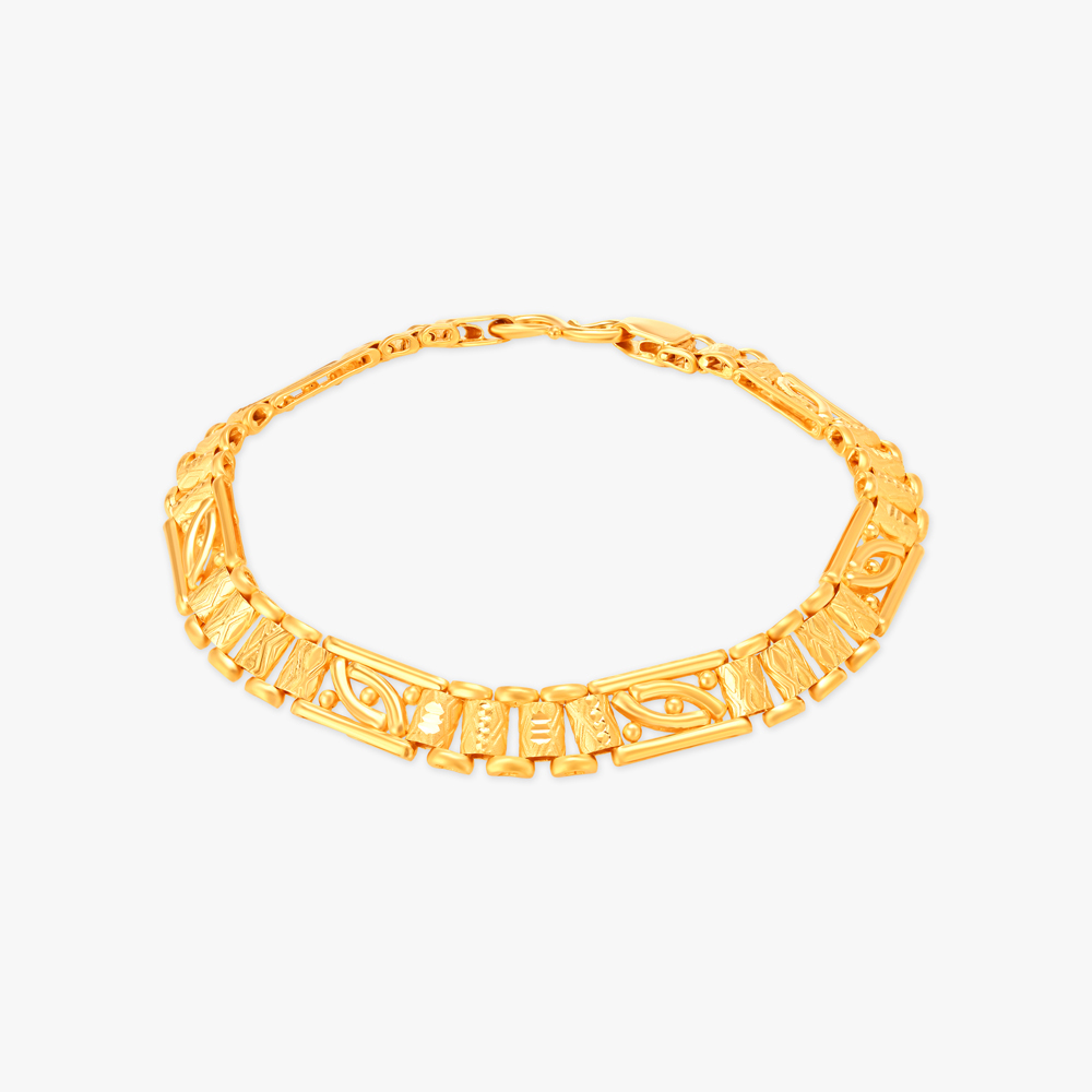 Buy Mia by Tanishq 14k (585) Yellow Gold Bracelet for Women at Amazon.in