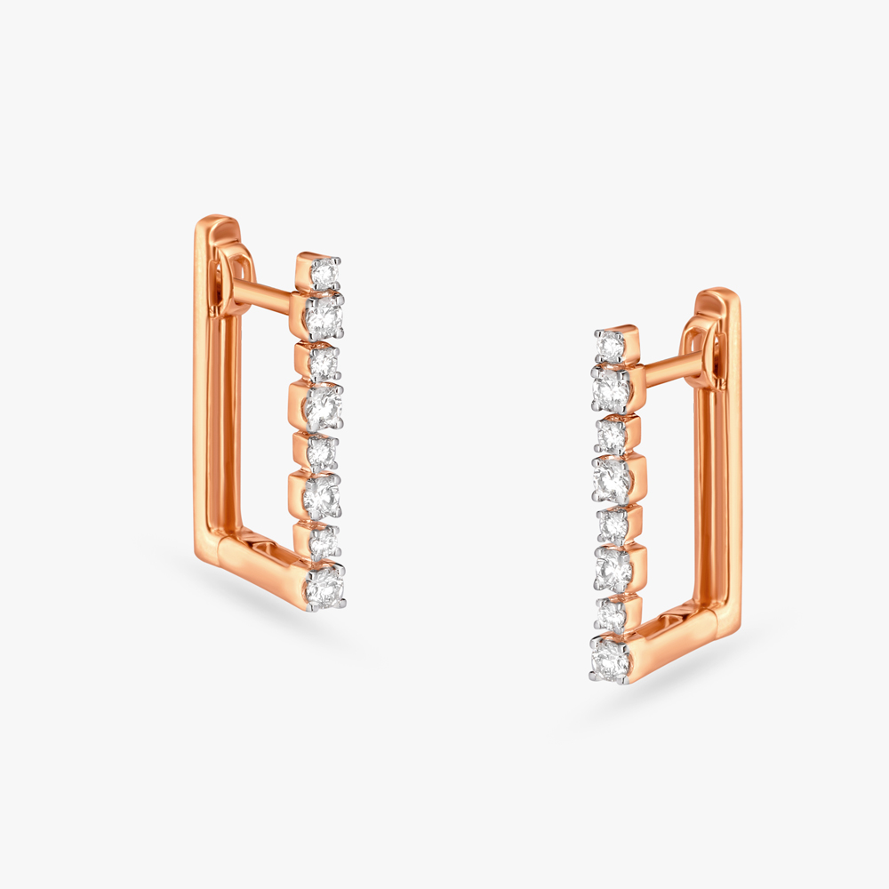 A Fine Edge Hoop Earrings,,hi-res image number null