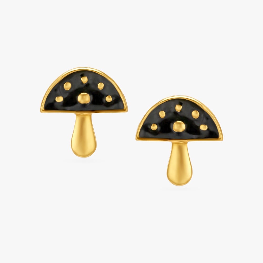 Magic Meadow Gold Stud Earrings,,hi-res image number null