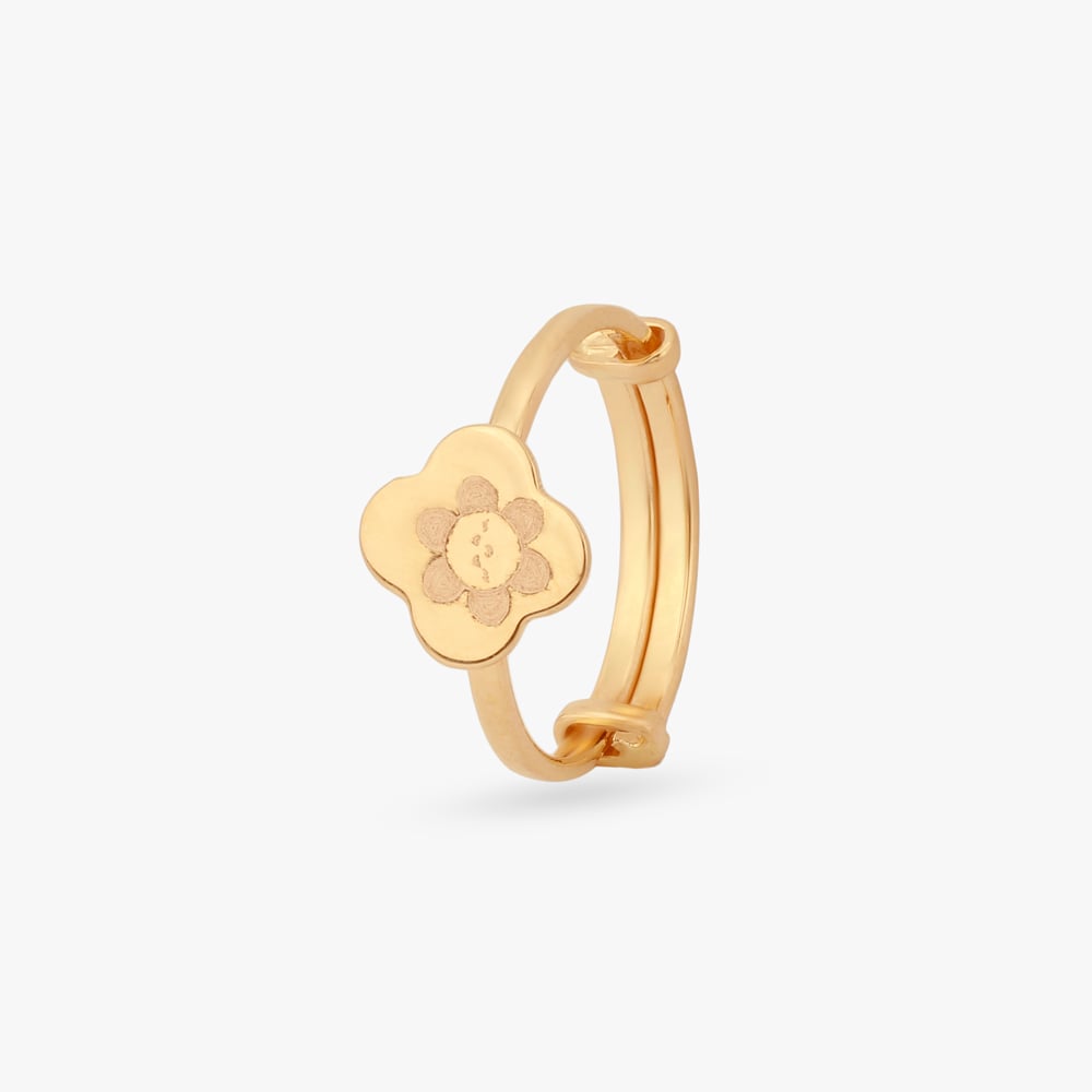 

Little Daisy Gold Ring for Kids