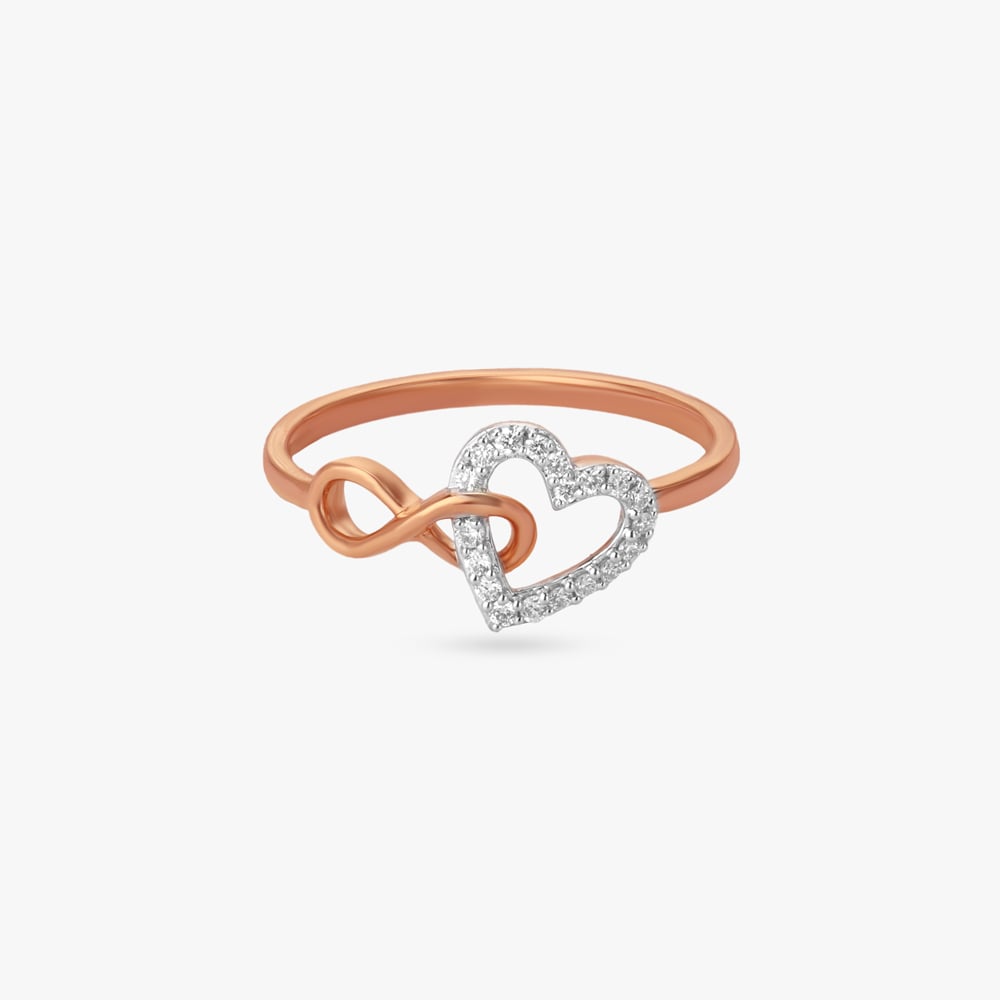 Infinity Love Diamond Ring,,hi-res image number null