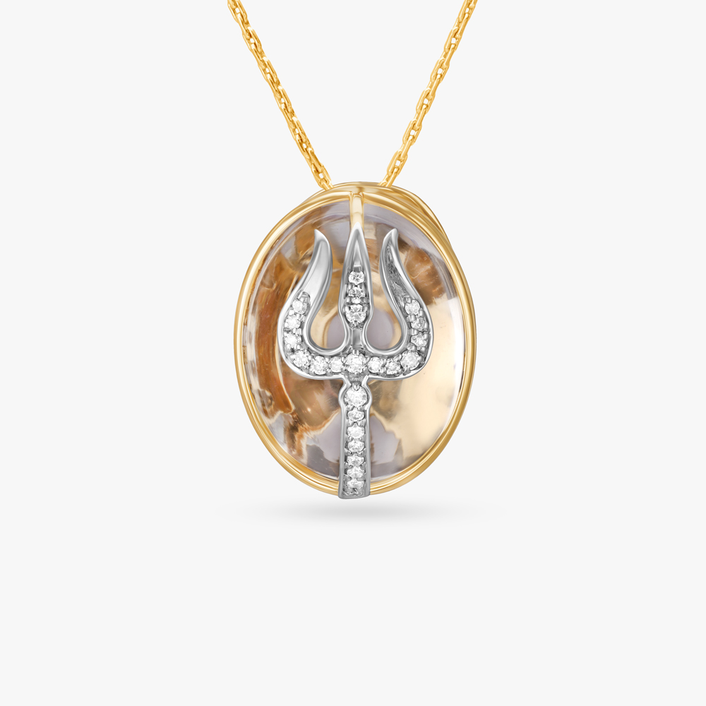 Pious Trishul Pendant