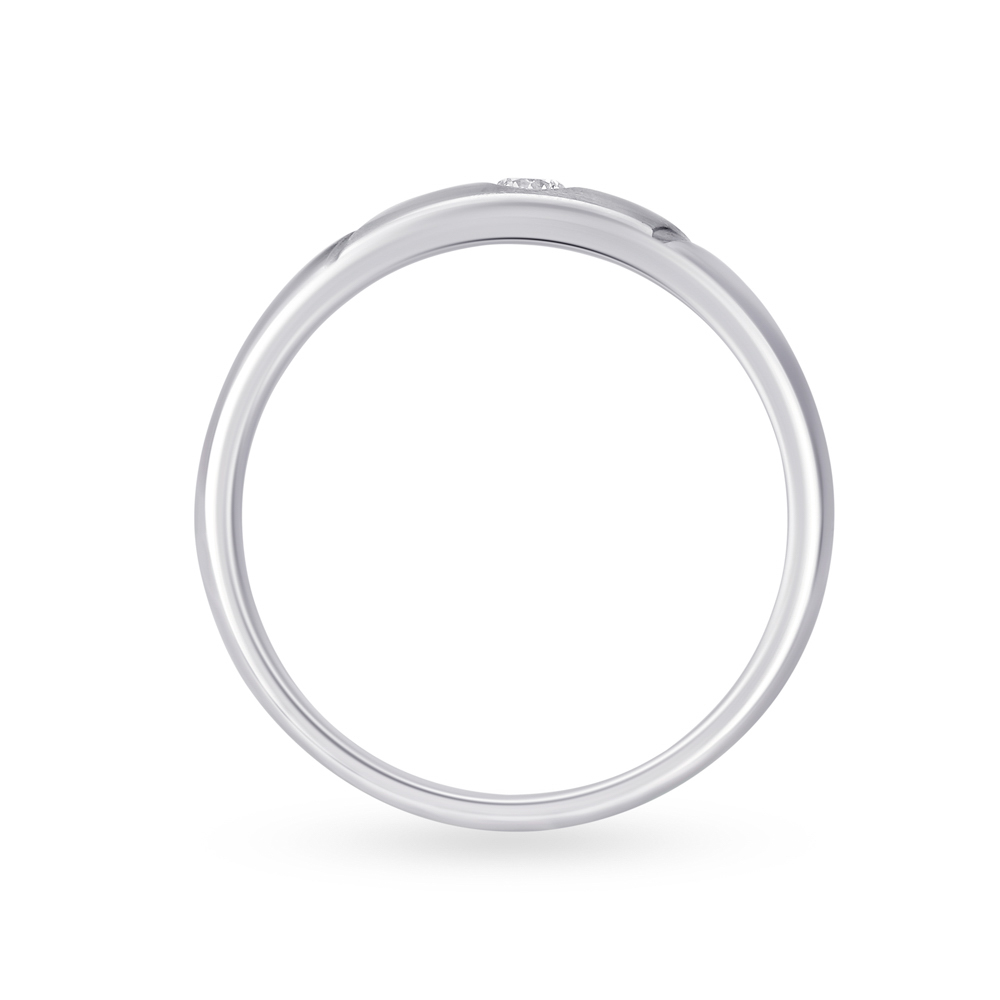 Simplistic 950 Platinum Band Ring,,hi-res image number null