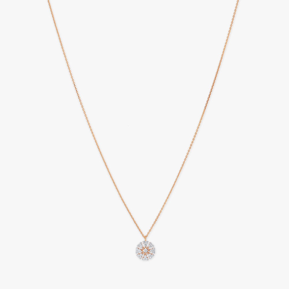 North Star Diamond Pendant with Chain,,hi-res image number null