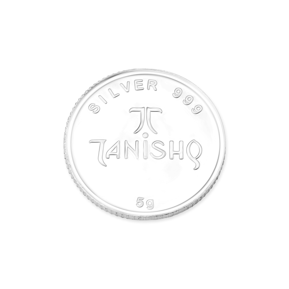 5 Grams Goddess Laxmi Silver Coin,,hi-res image number null