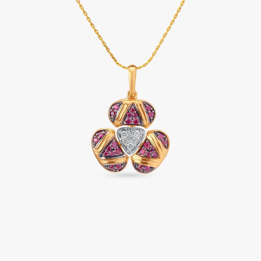 Chic Shift Diamond Pendant,,hi-res image number null