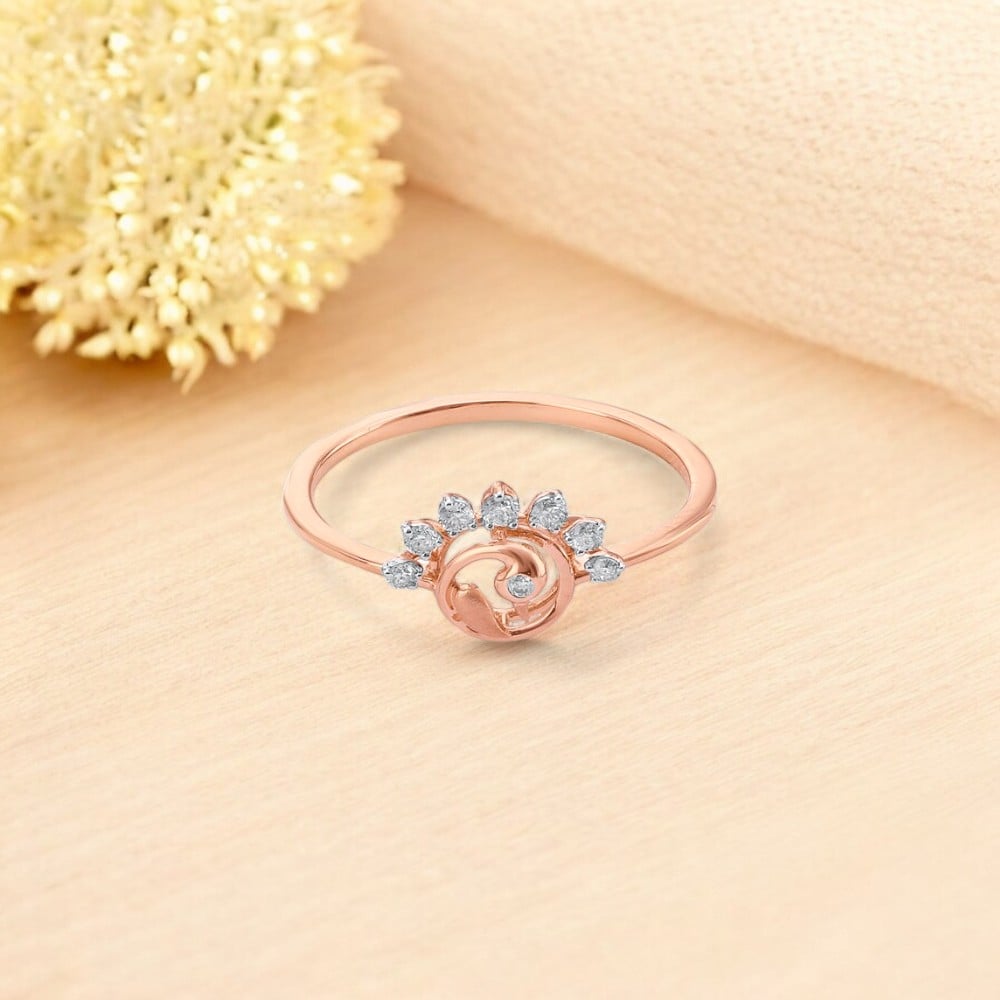 Peacock Glint Diamond Ring,,hi-res image number null