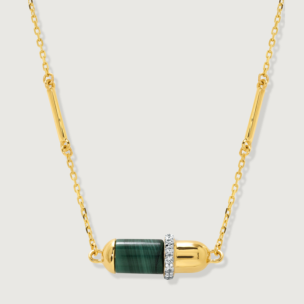 Luxe Illusions 14KT Diamond Pendant with chain,,hi-res image number null