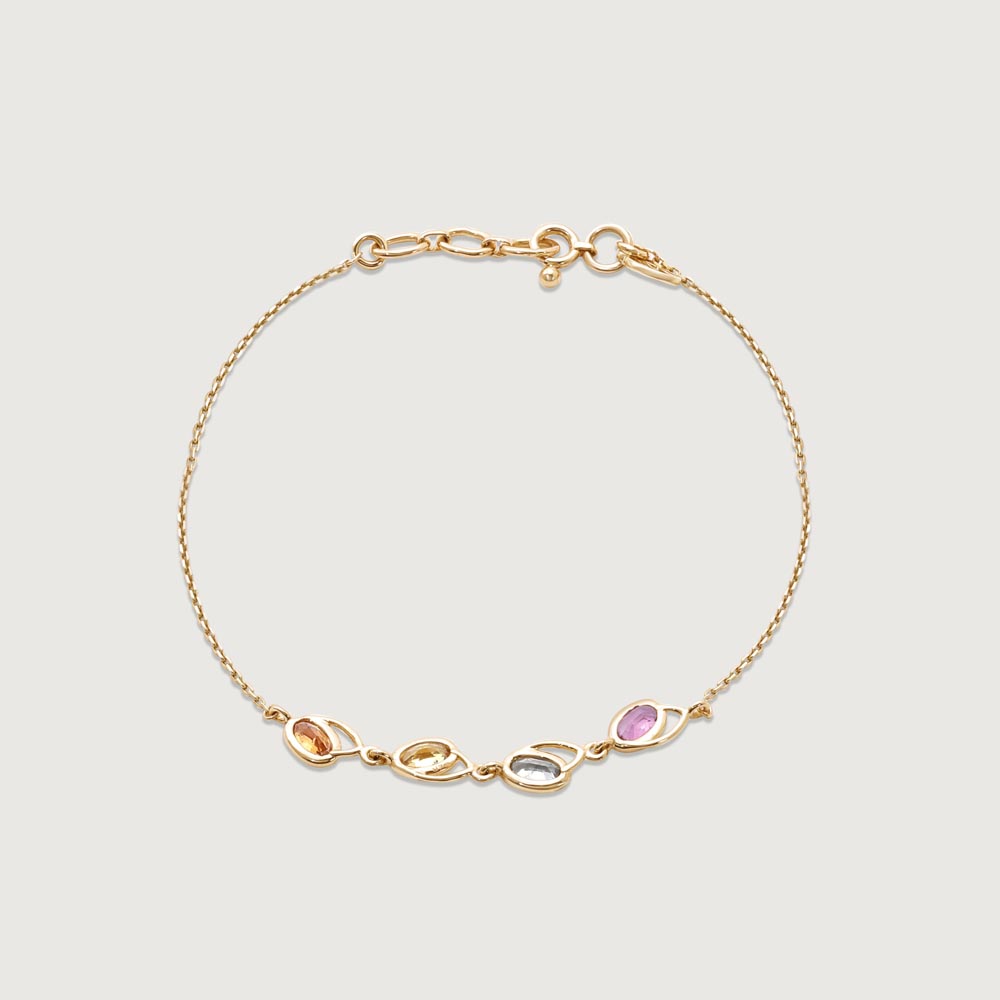 Prism Charm Sapphire Bracelet,,hi-res image number null