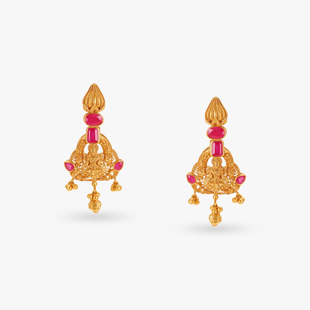 Regal Charm Gold Necklace Set,,hi-res image number null
