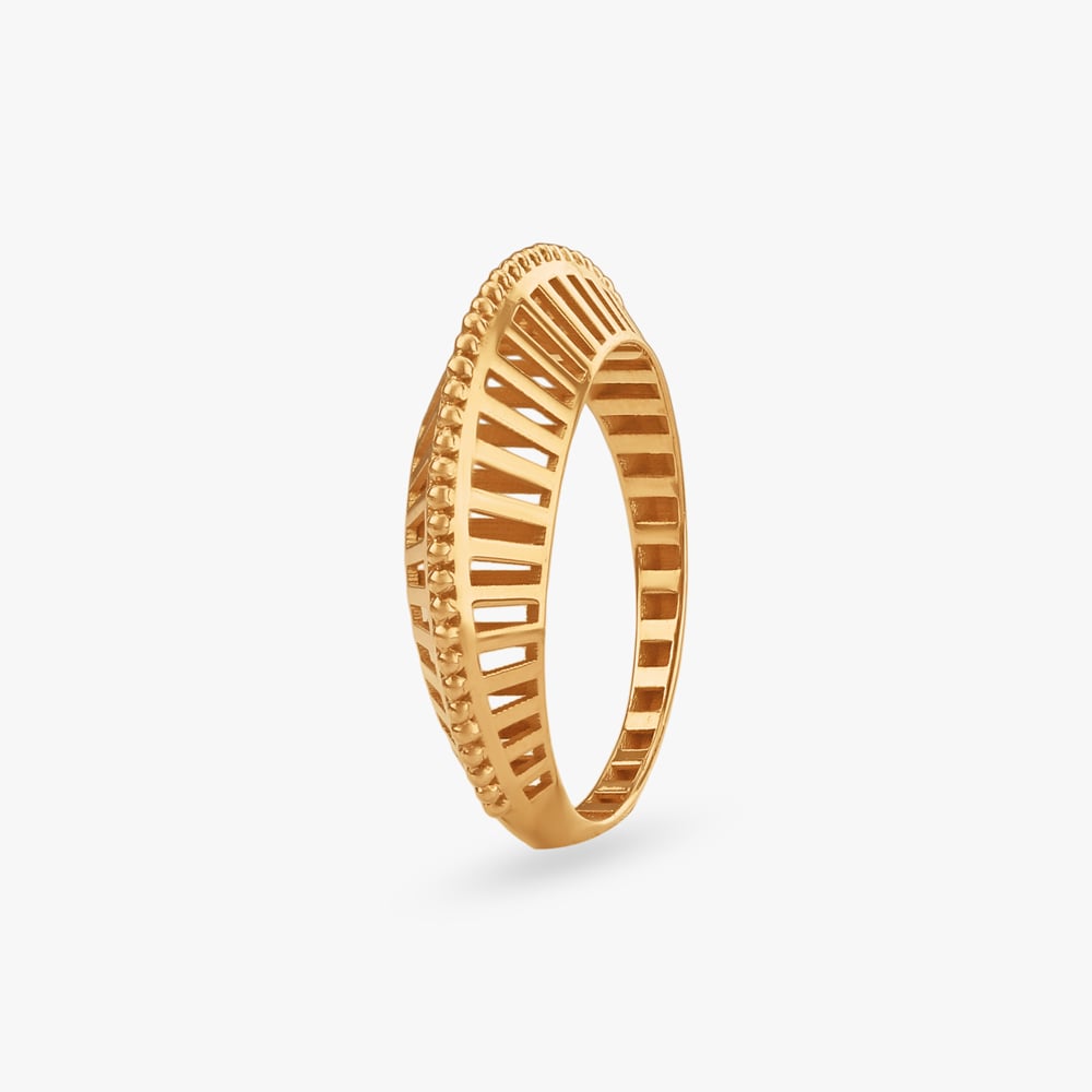 Radiant Arc Gold Ring,,hi-res image number null