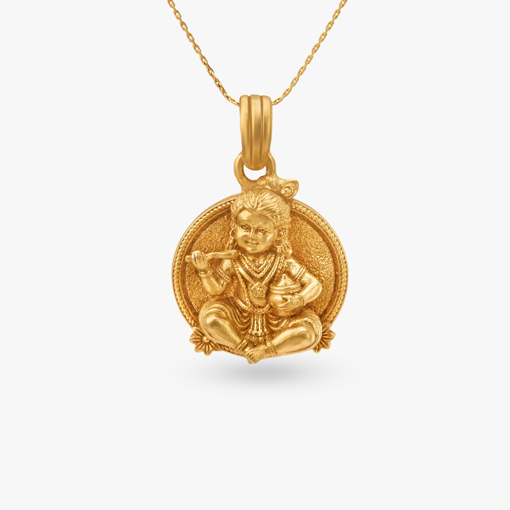 

Bal Gopal Gold Pendant