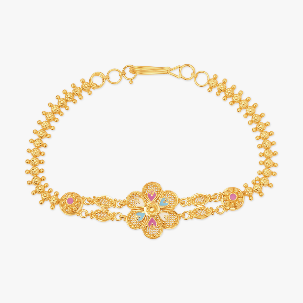 Beautiful Floral Bracelet