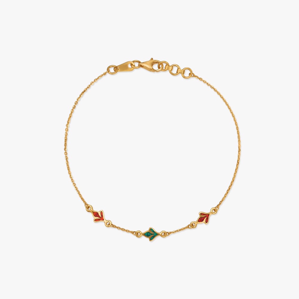 Petal Pop Gold Bracelet,,hi-res image number null