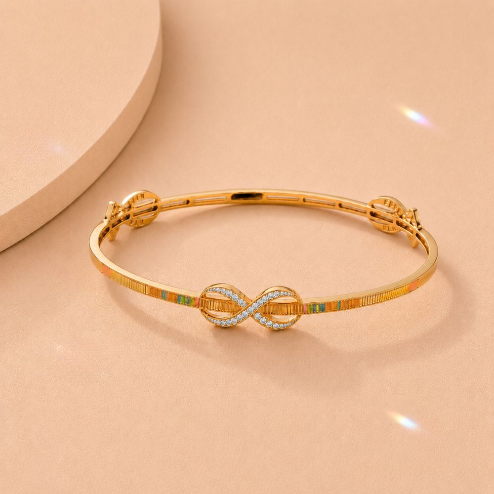 Celestial Loop Diamond Bangle,,hi-res image number null