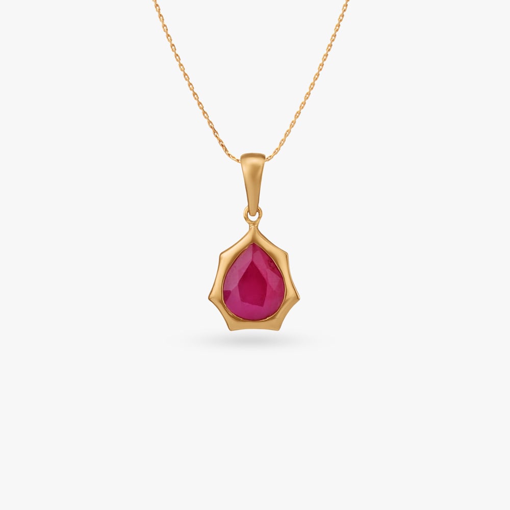 

Royal Blush Gold Pendant