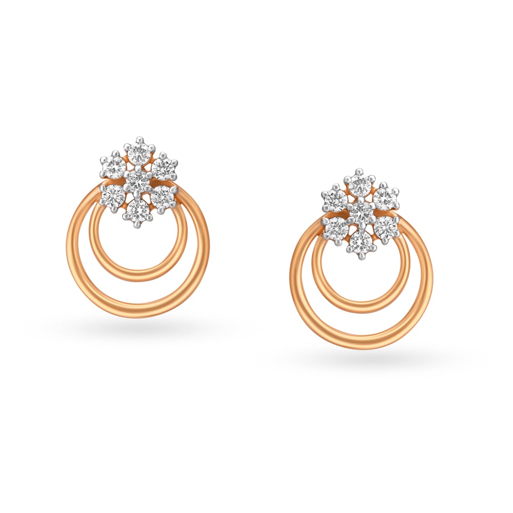 Spectacular Diamond Stud Earrings,,hi-res image number null