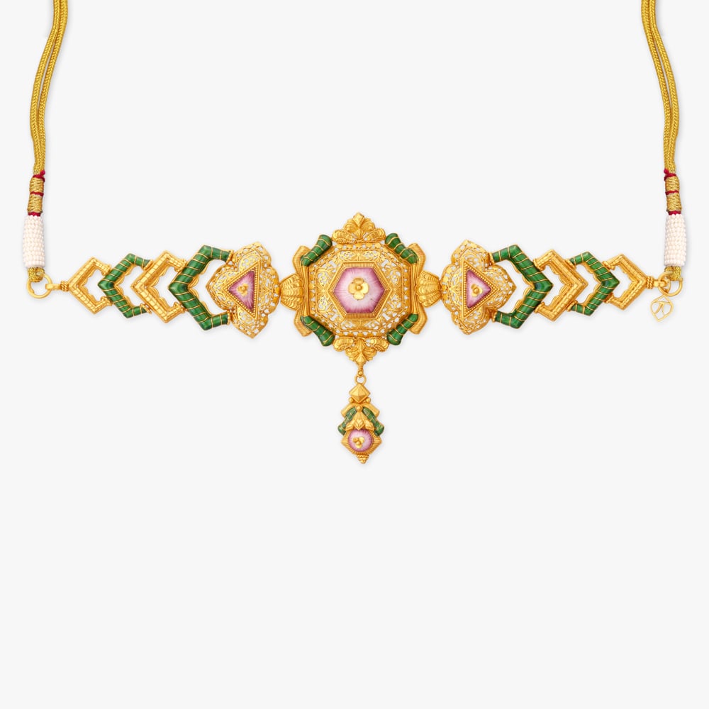 Horizon Symphony Gold Necklace Set,,hi-res image number null