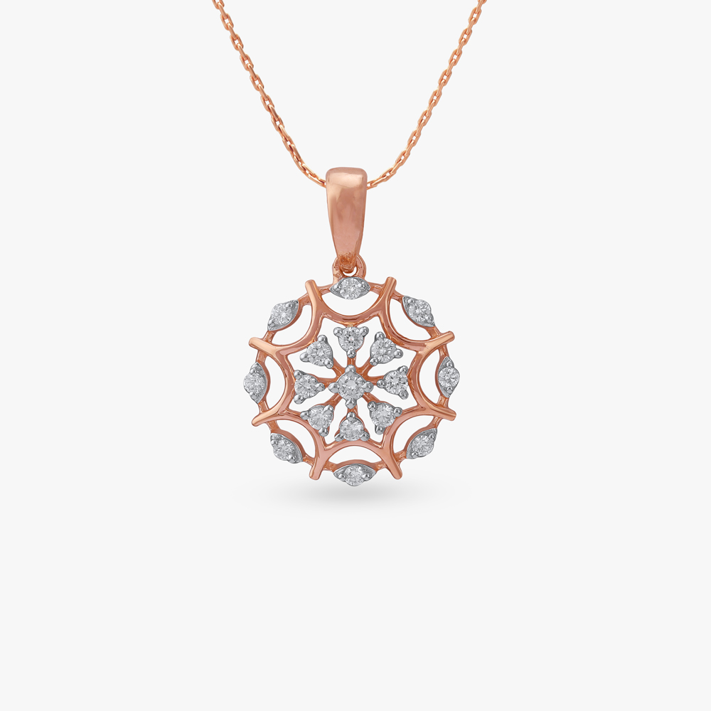 Starry Web Diamond Pendant,,hi-res image number null