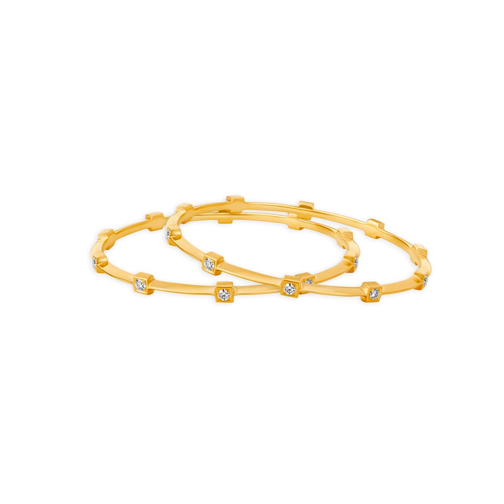 

Timeless Brilliance Diamond Bangles