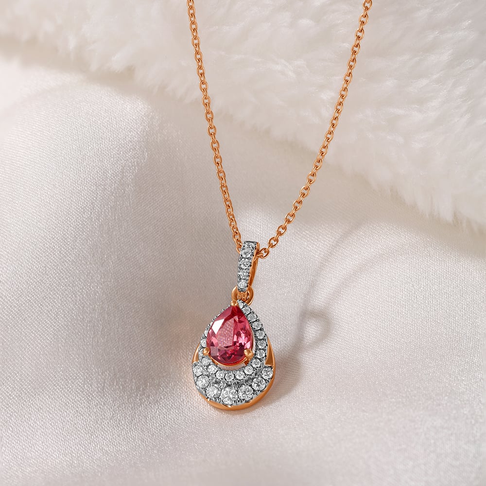 Warm Glow Diamond Pendant,,hi-res image number null