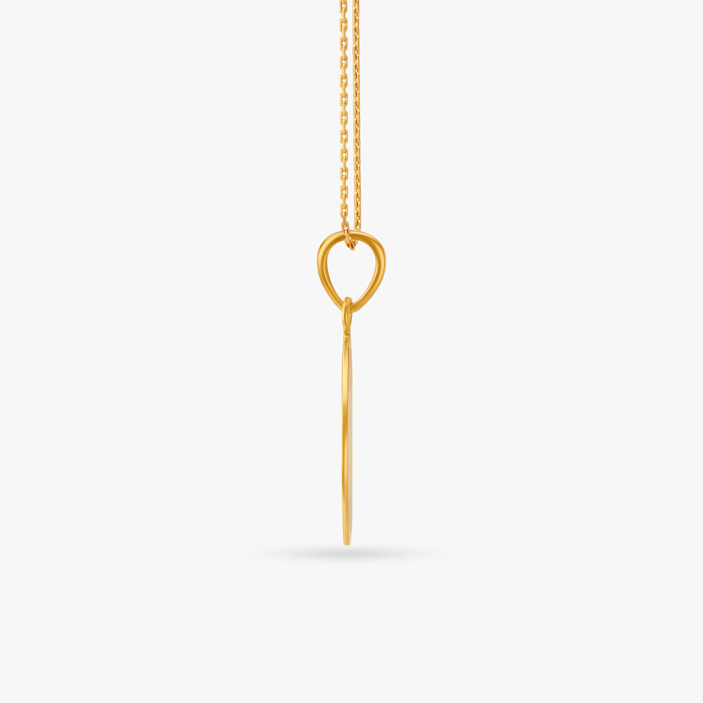 Divine Lord Ganesha Gold Pendant,,hi-res image number null