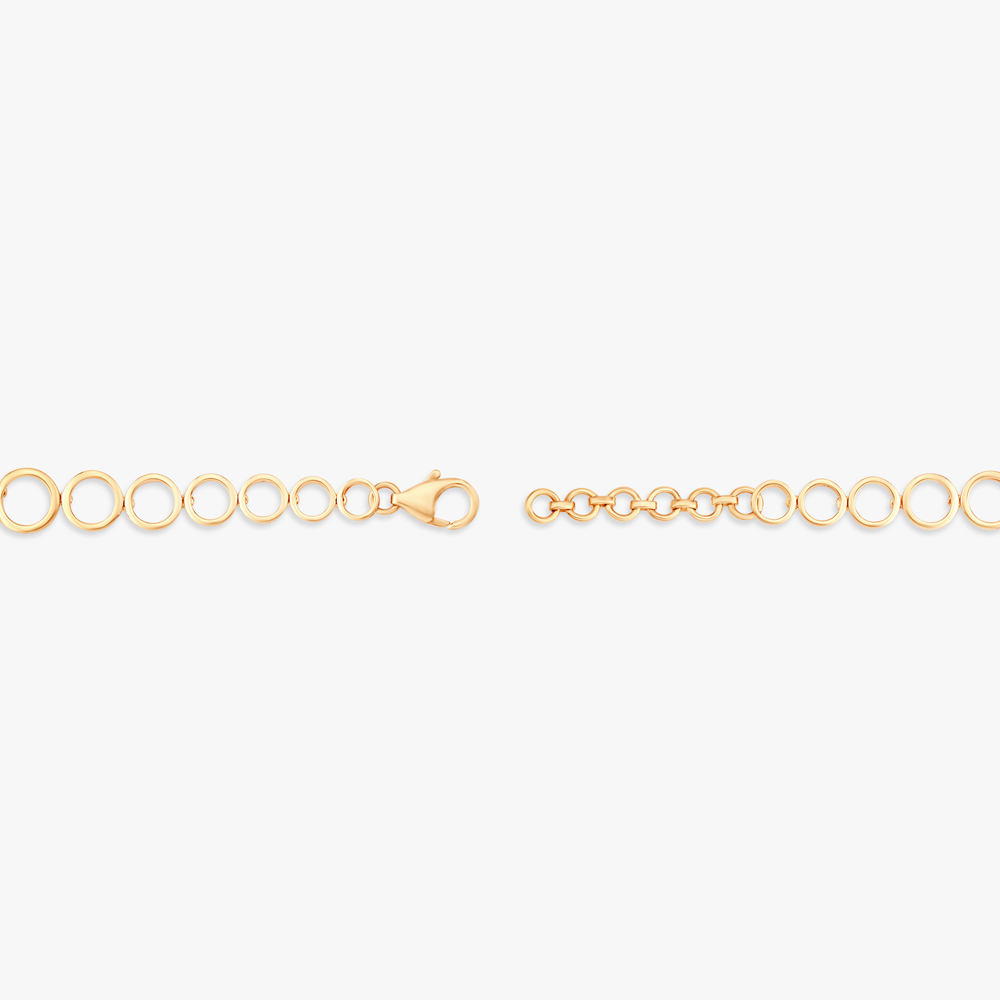Alluring Floral Gold and Diamond Necklace Set,,hi-res image number null