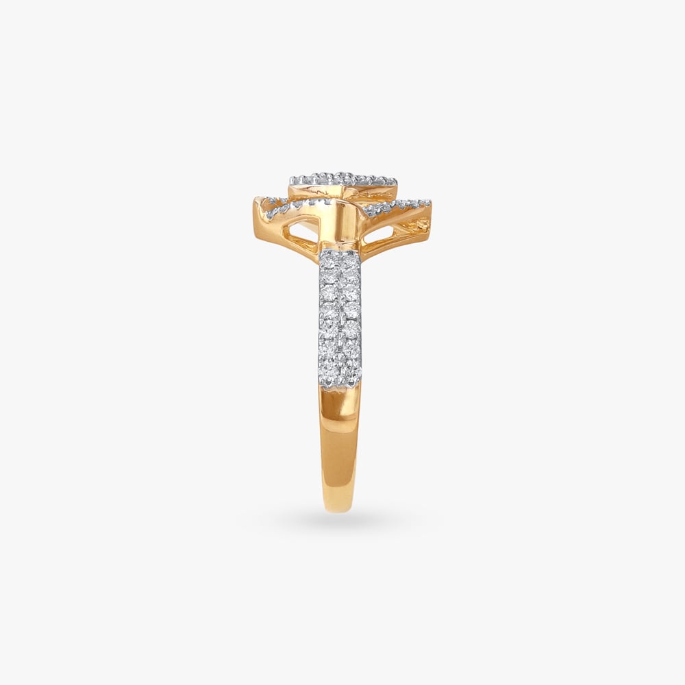 Radiant Rhombus Diamond Ring,,hi-res image number null