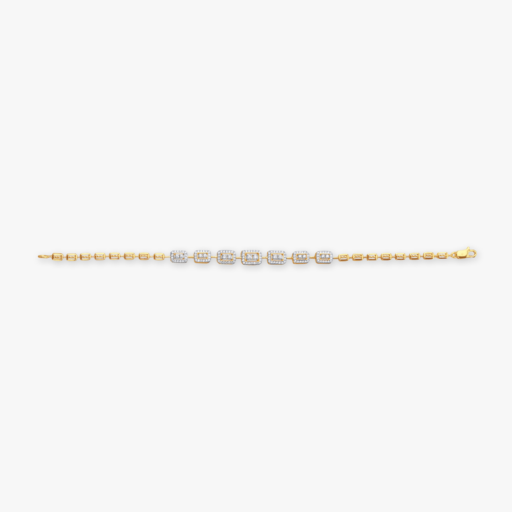 Grid Glam Diamond Bracelet,,hi-res image number null