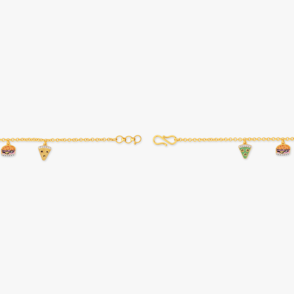 Little Foodie Gold Bracelet for Kids,,hi-res image number null