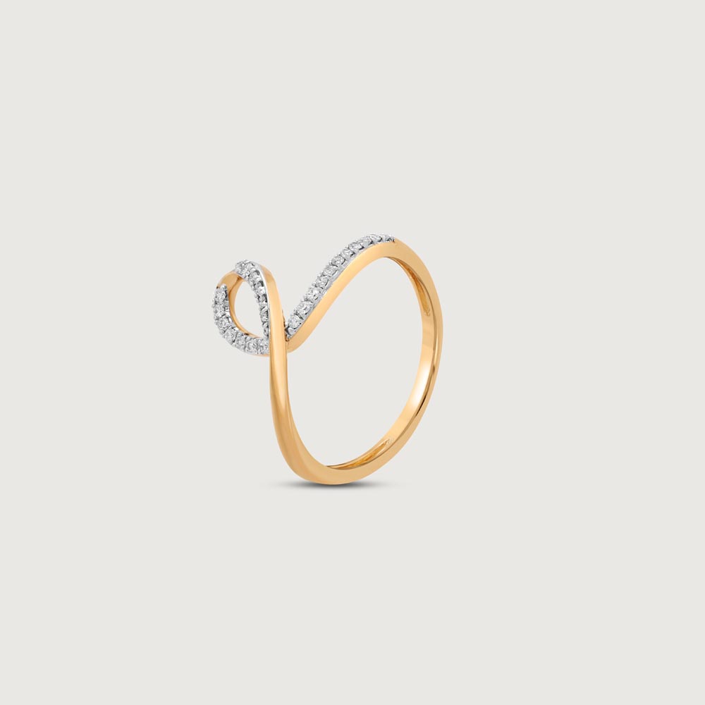 Infinity Flow Diamond Ring,,hi-res image number null