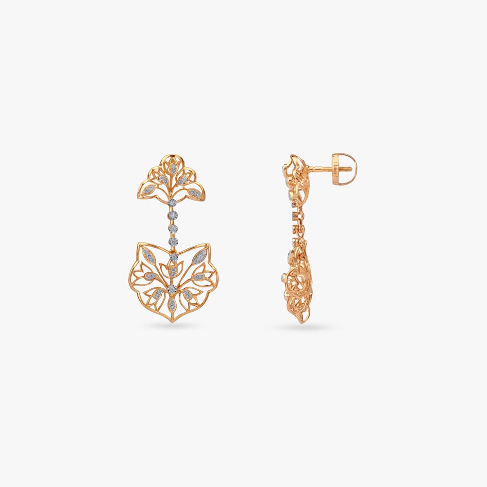 Gilded Pulse Diamond Necklace Set,,hi-res image number null