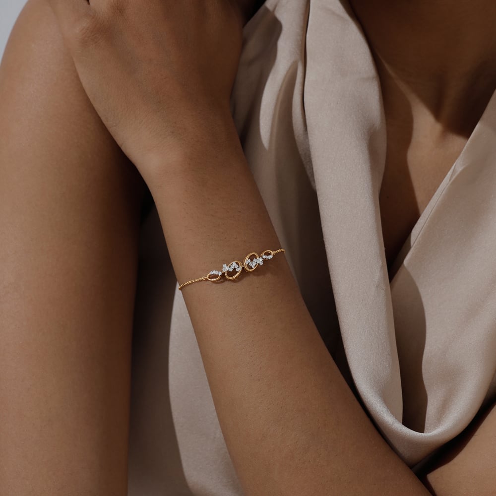 Scattered Harmony Diamond Bracelet,,hi-res image number null