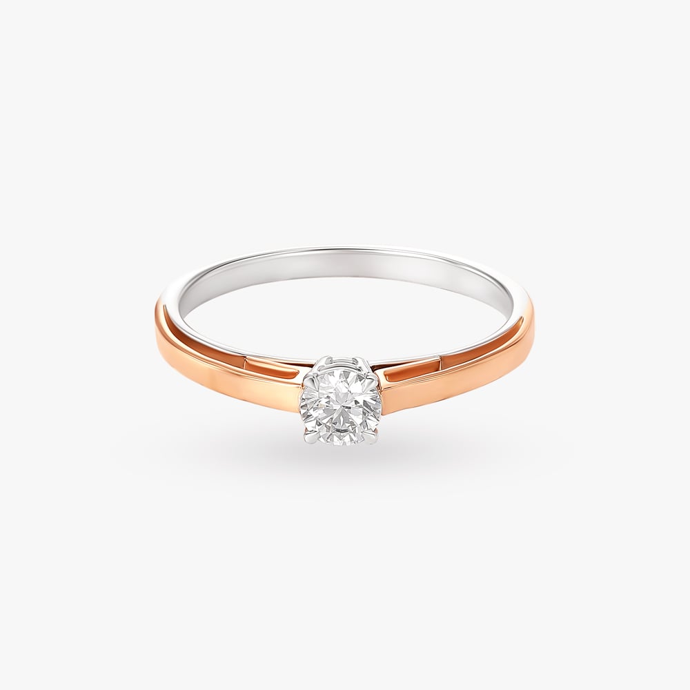 Love Locked Diamond Couple Rings,,hi-res image number null