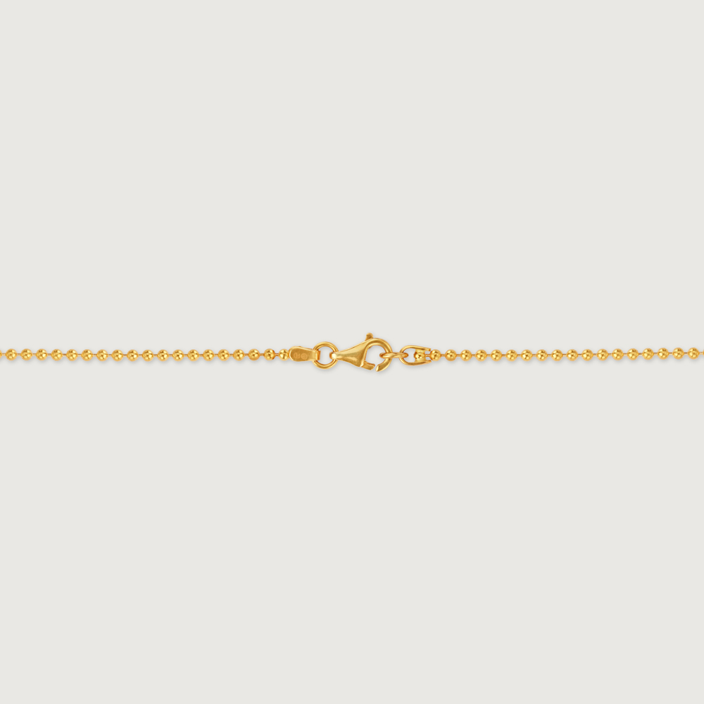 Bead Link 22 Kt Gold Chain,,hi-res image number null